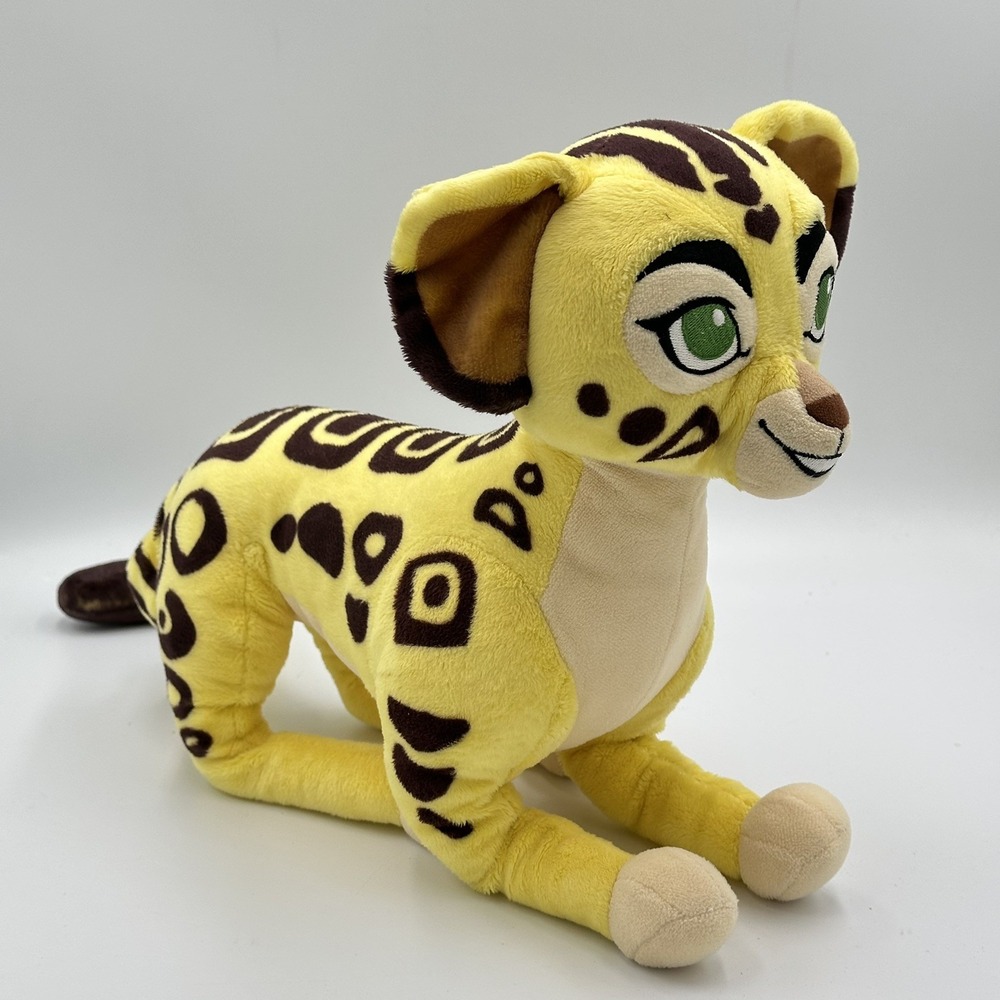 Authentic Disney Store The Lion Guard Fuli Cheetah 12" Plush Character 2016